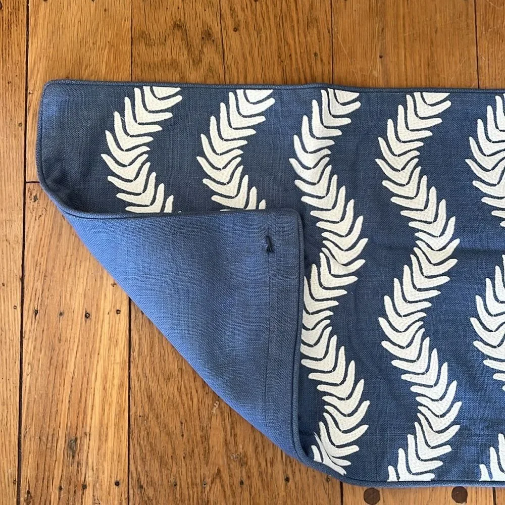 Williams Sonoma Agneza Embroidered Appliqué Pillow Cover